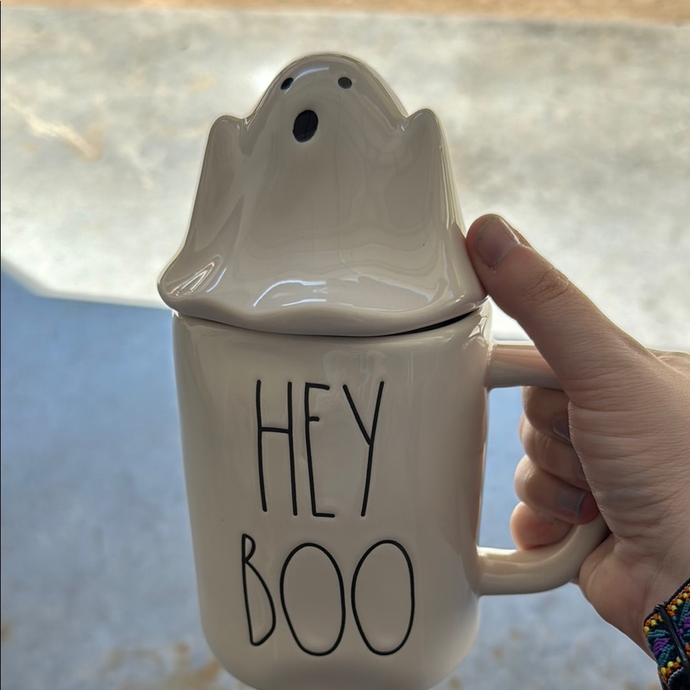 Rae Dunn Hey Boo Mug